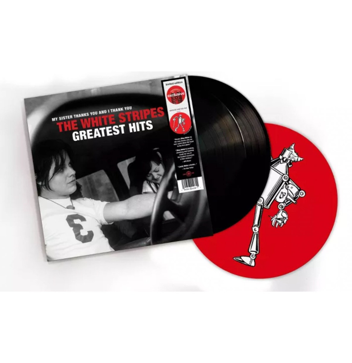 The White Stripes - Greatest Hits (Target Exclusive) (With Exclusive Slip Mat) 2LP