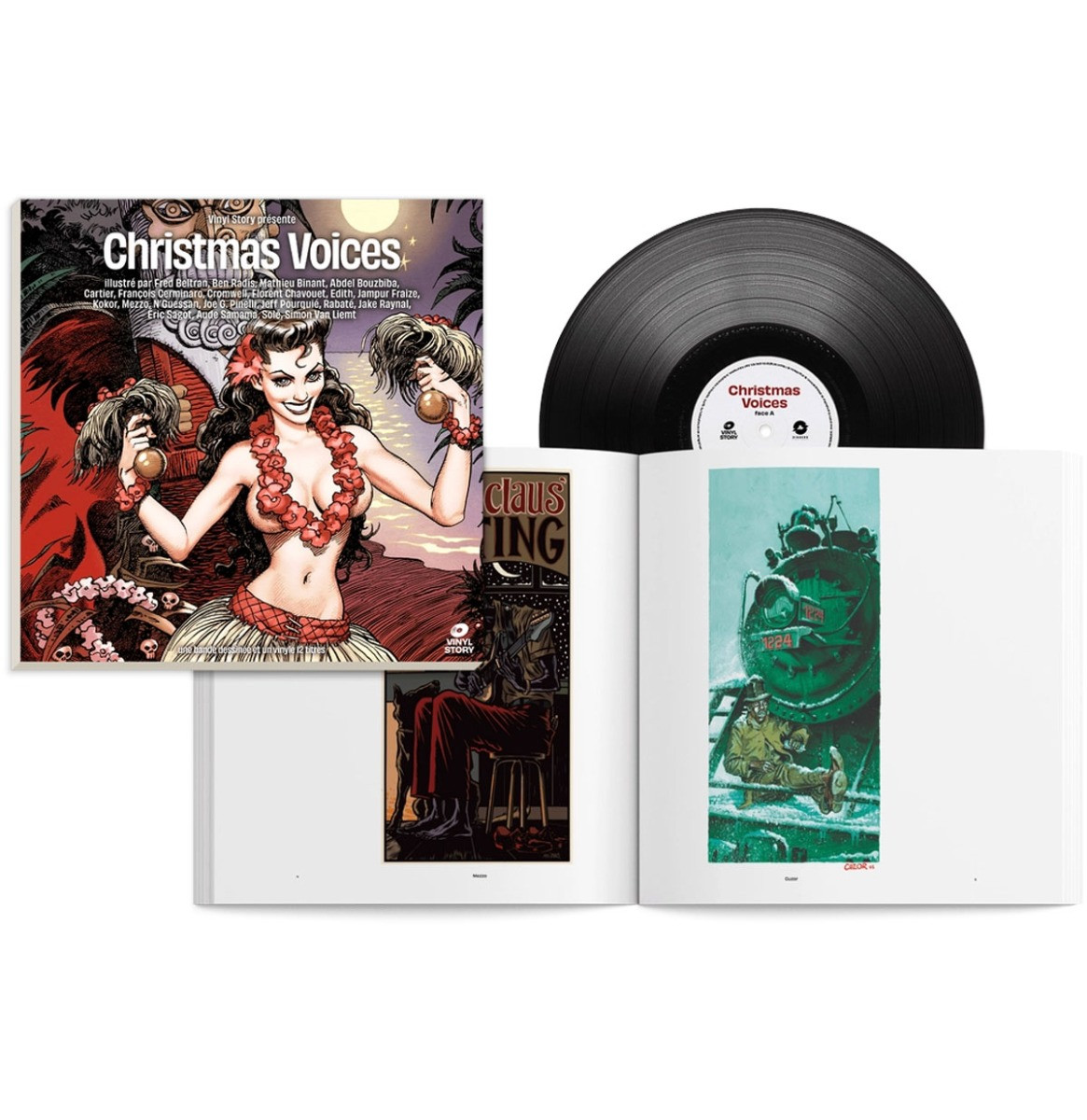 Various Artists - Christmas Voices LP - Inclusief Een Stripboek Van 24 Pagina&apos;s