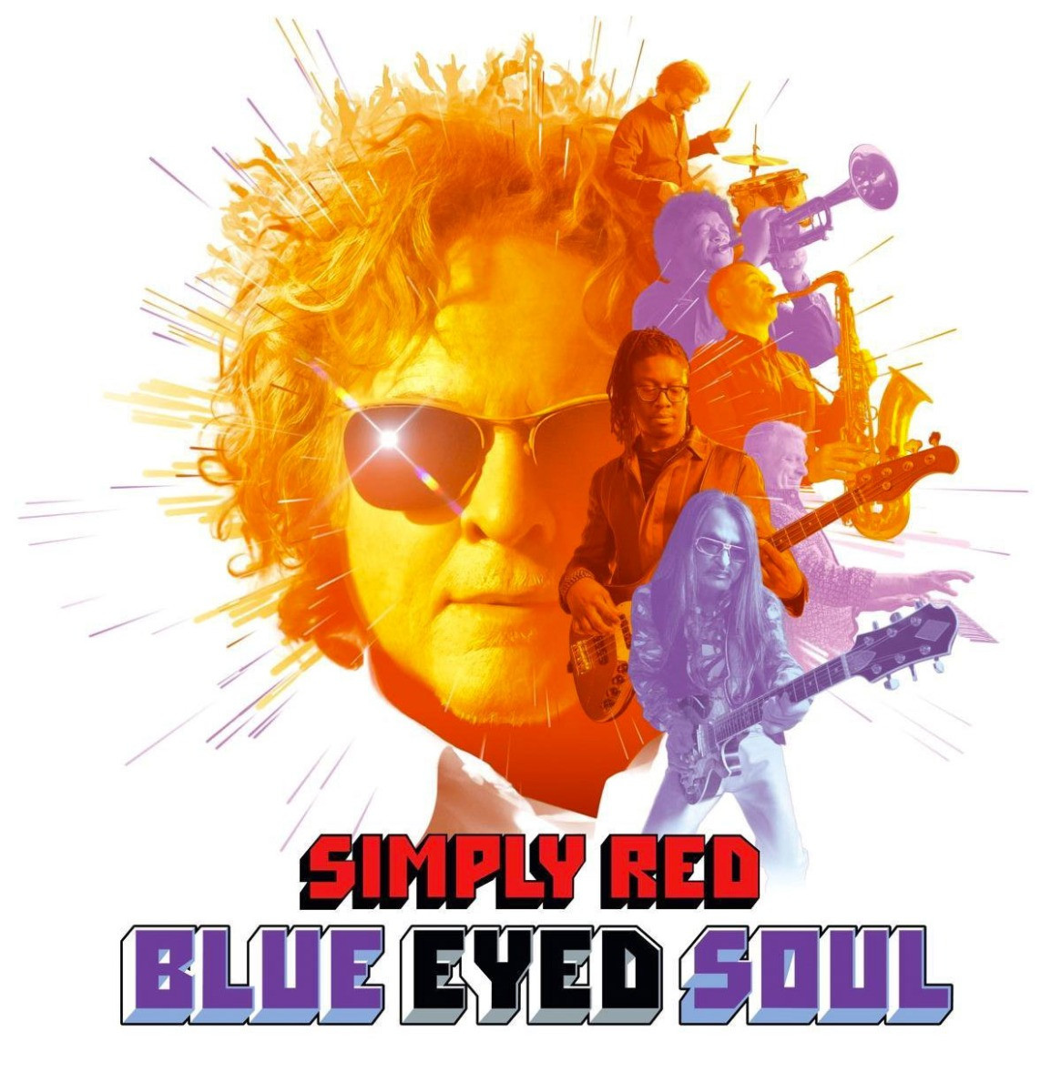 Simply Red - Blue Eyed Soul LP - Beperkte Oplage