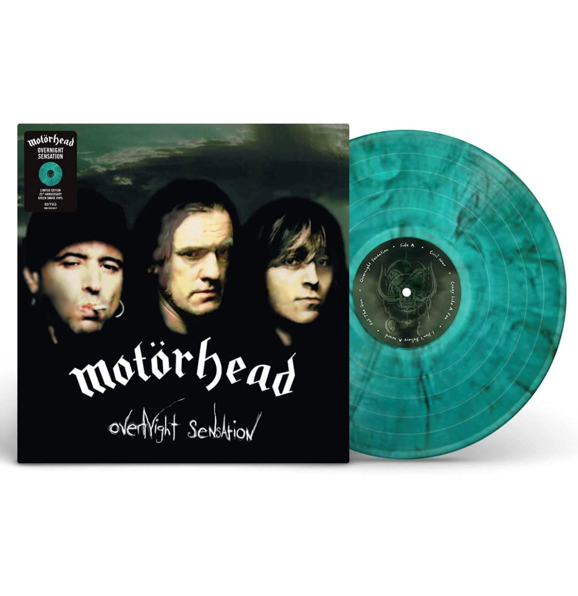 Motörhead - Overnight Sensation (Gekleurd Vinyl) LP