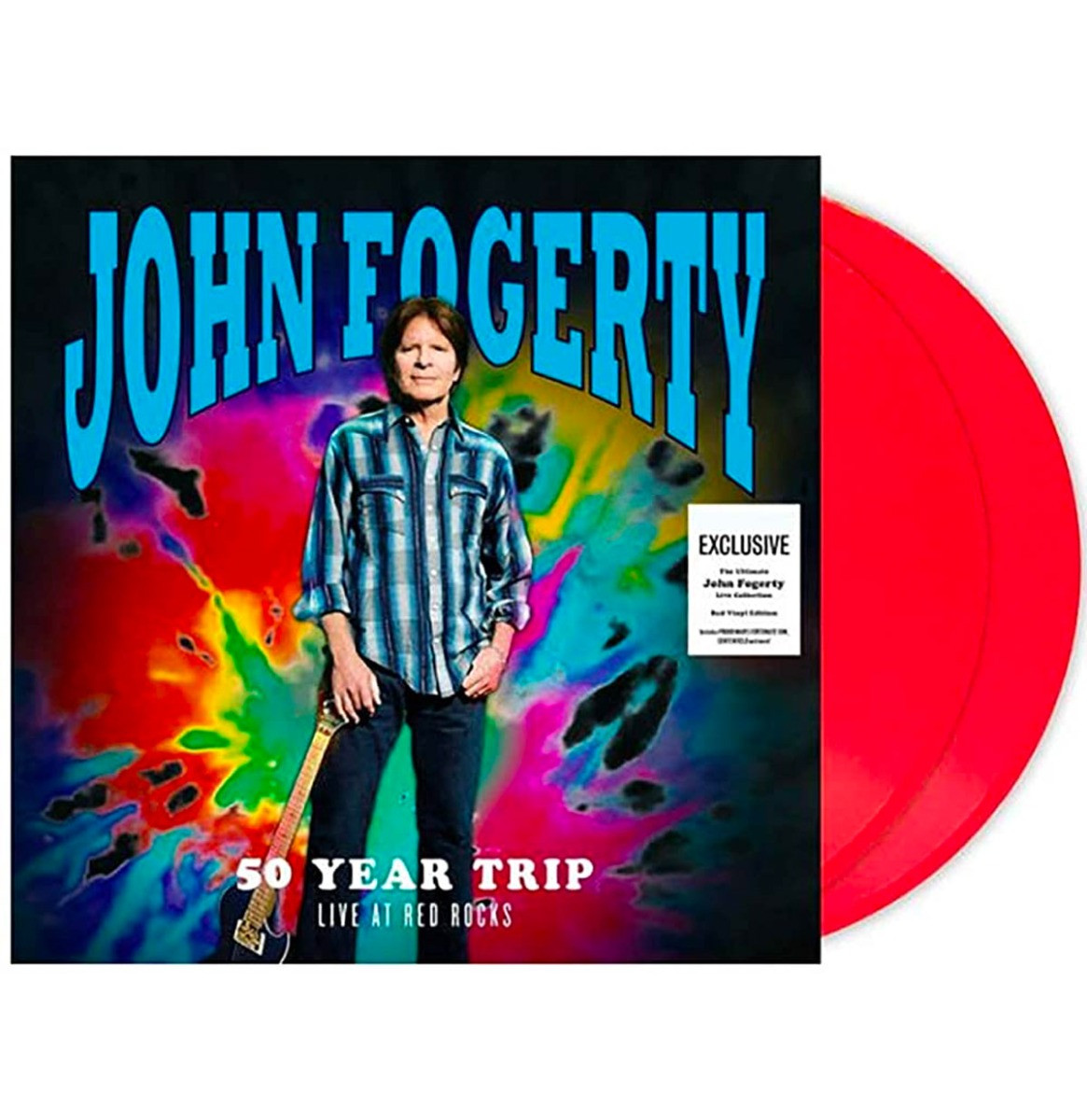 John Fogerty - 50 Year Trip: Live at Red Rocks (Gekleurd Vinyl) (Barnes & Noble Exclusive) 2LP