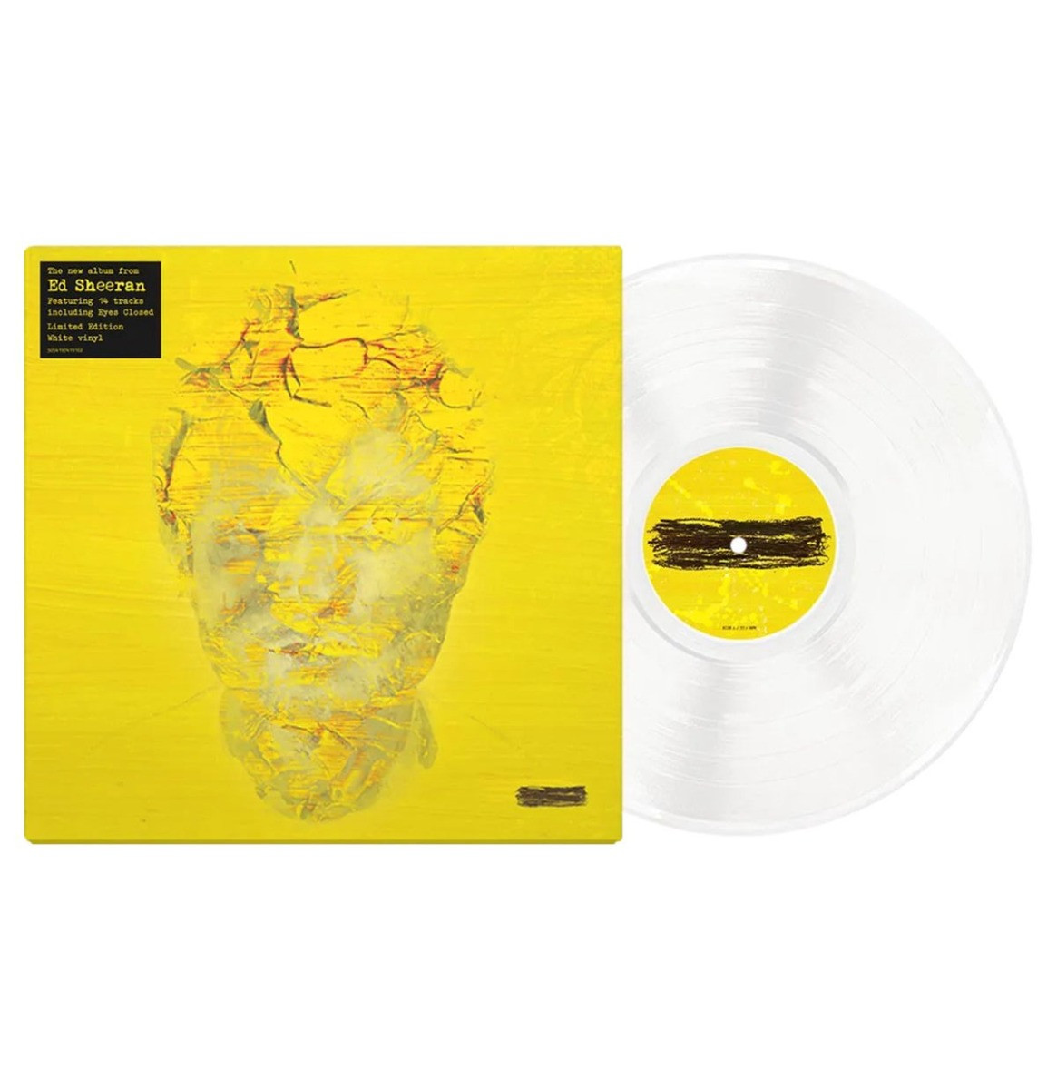 Ed Sheeran - Subtract LP - Beperkte Oplage - Wit Gekleurd Vinyl