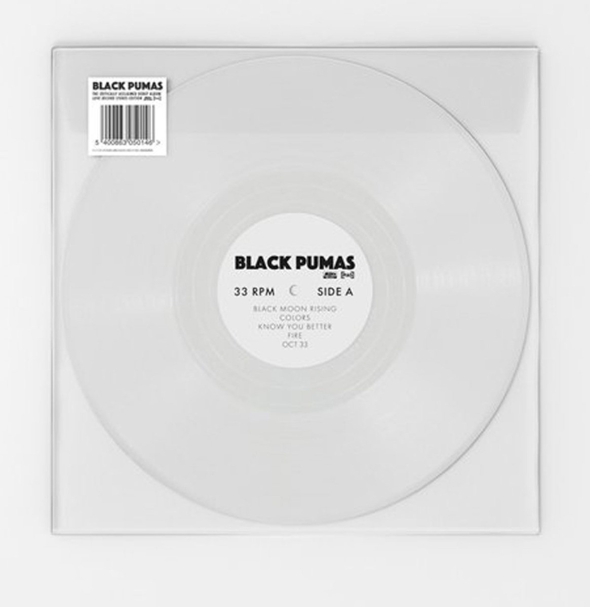 Black Pumas - Black Pumas LP - Doorzichtig Gekleurd Vinyl - Beperkte Oplage
