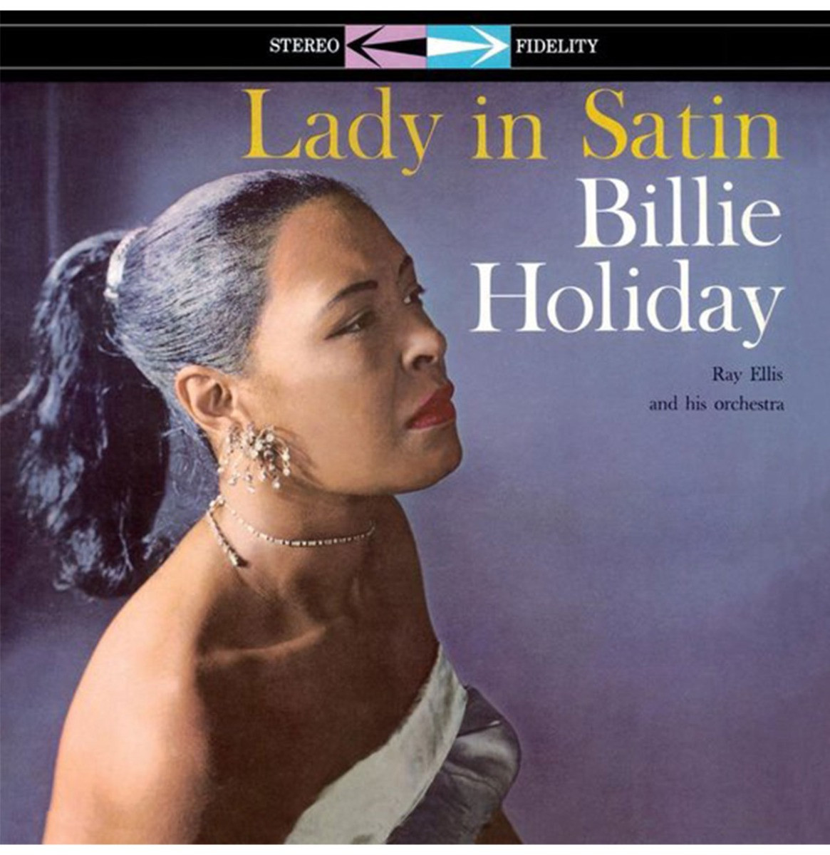 Billie Holiday & Ray Ellis And His Orchestra - Lady In Satin ( Gekleurd Vinyl ) LP