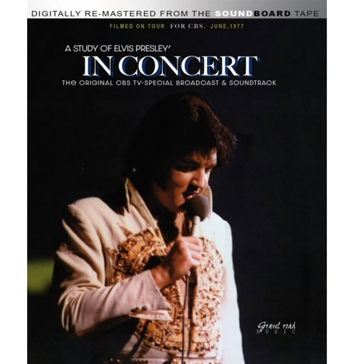 A Study Of Elvis In Concert - Boek+CD/DVD