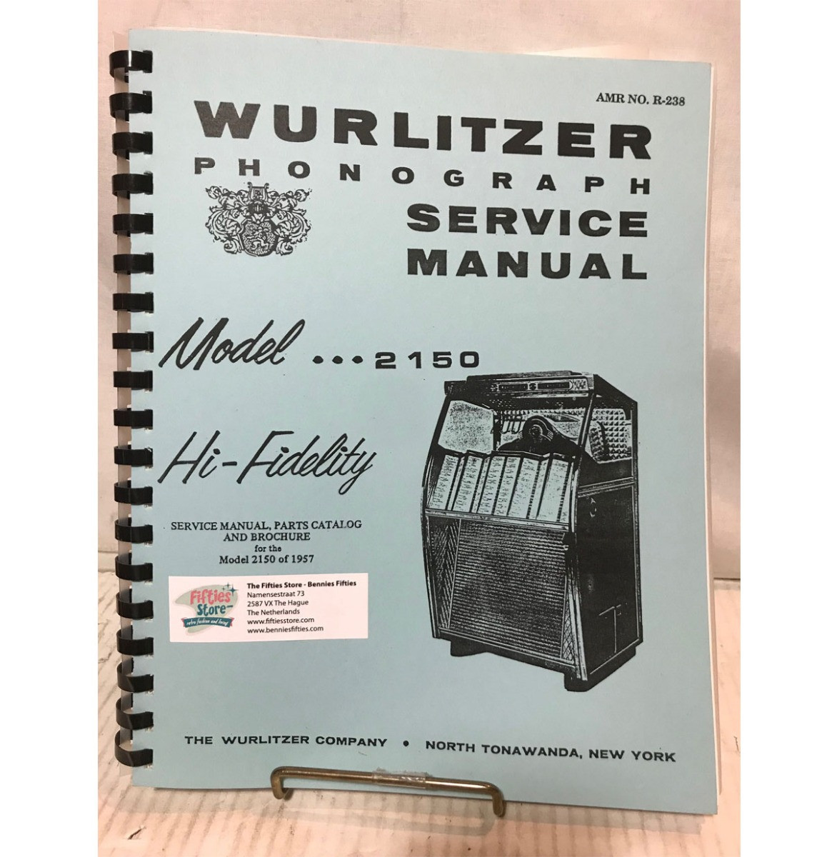 Wurlitzer 2150 Jukebox Service Manual