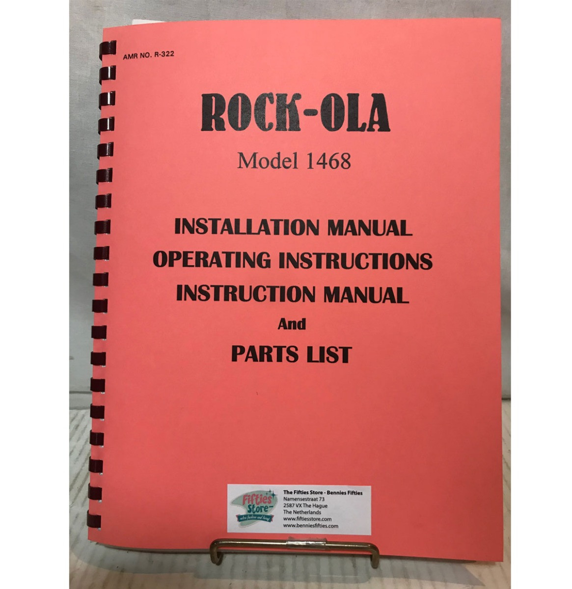 Rock-Ola 1468 Jukebox Service Manual