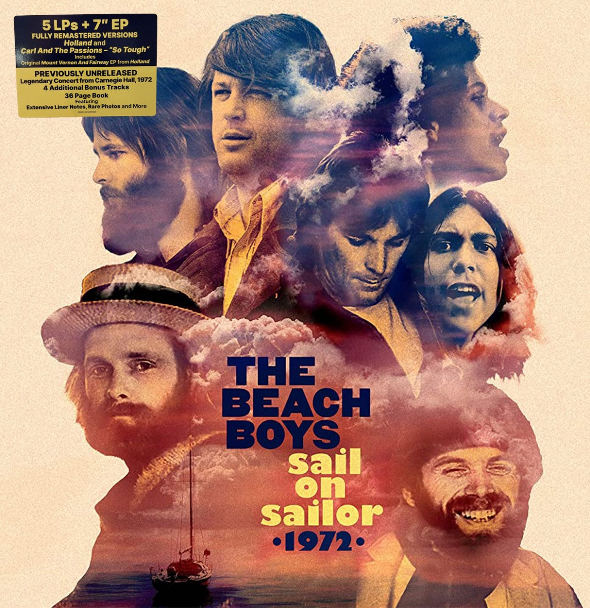 The Beach Boys - Sail On Sailor •1972• 5LP + 7"EP Boxset