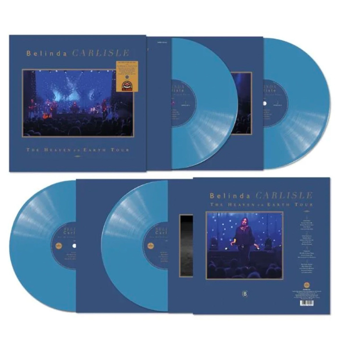 Belinda Carlisle - Heaven On Earth Tour (Gekleurd Vinyl) (Record Store Day 2022) 2LP