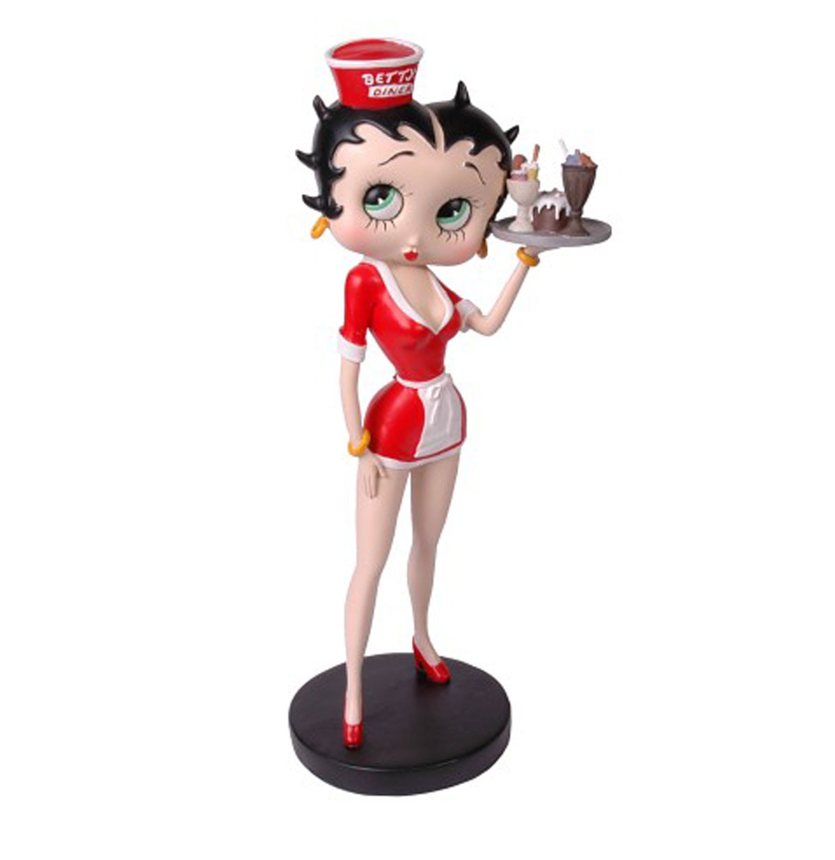 Betty Boop Diner Waitress Statue