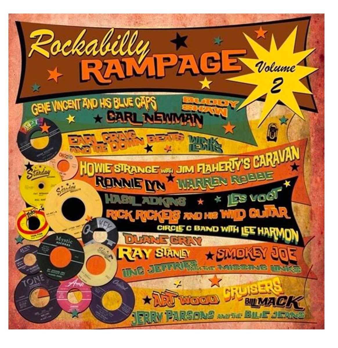 Various Artists - rockabilly Rampage Vol.2 LP