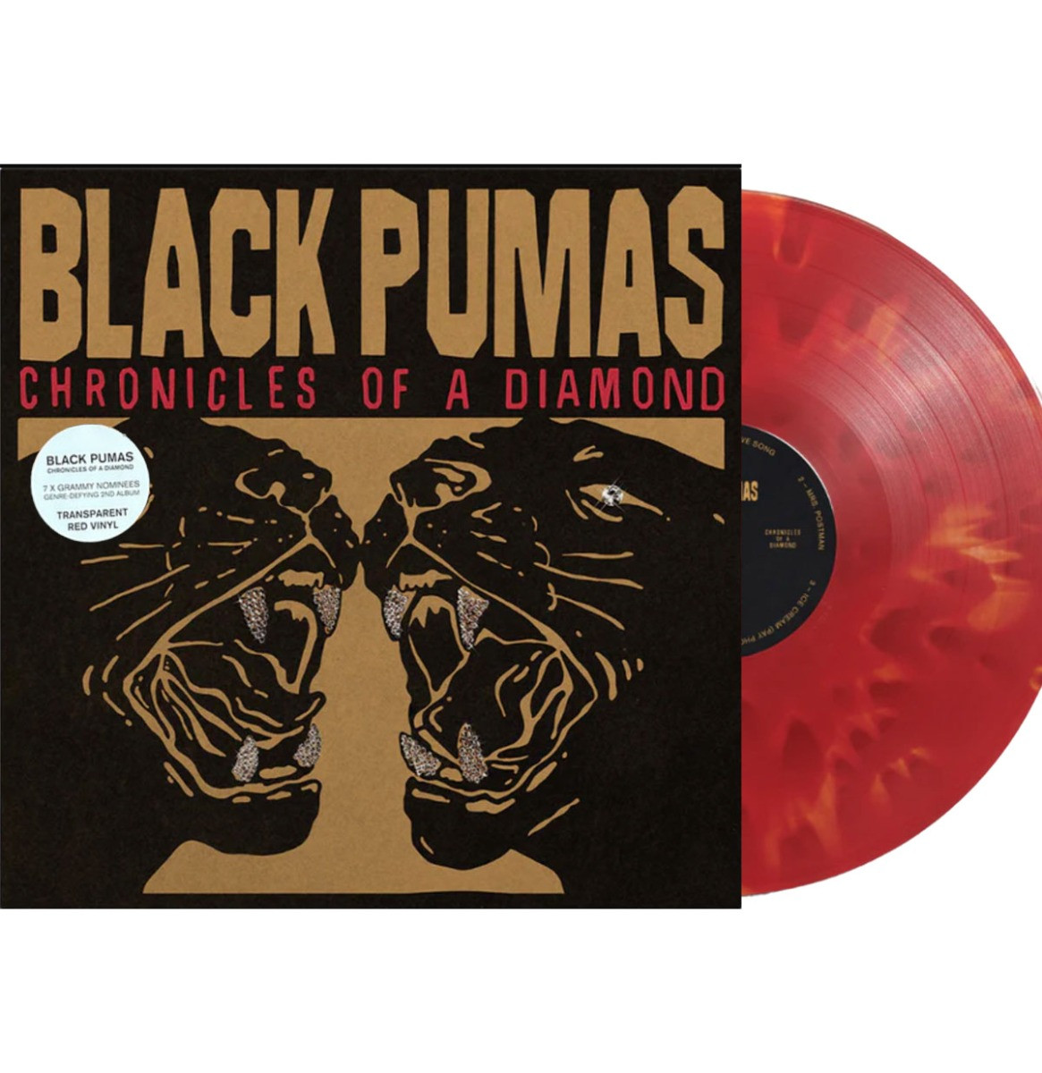 Black Pumas - Chronicles Of A Diamond (Rood Vinyl) LP
