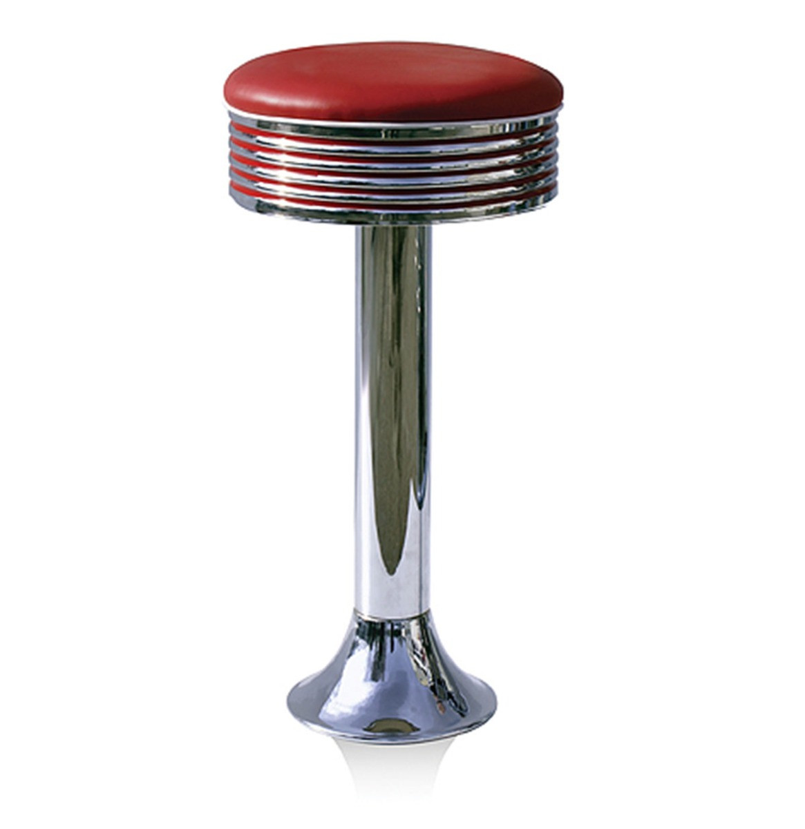 Bar Stool BS- 27 Red-Hout