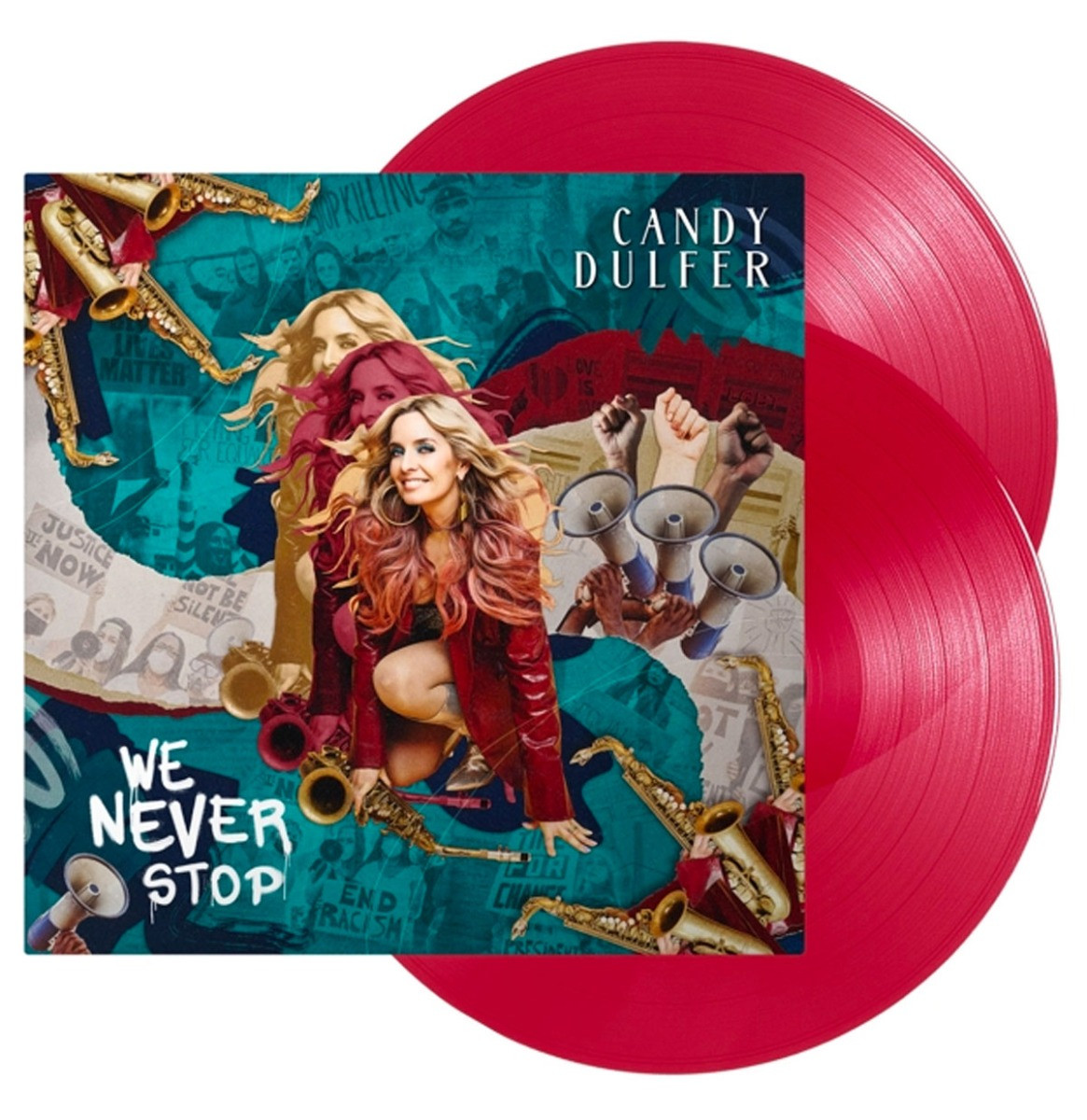 Candy Dulfer - We Never Stop (Gekleurd Vinyl) 2LP
