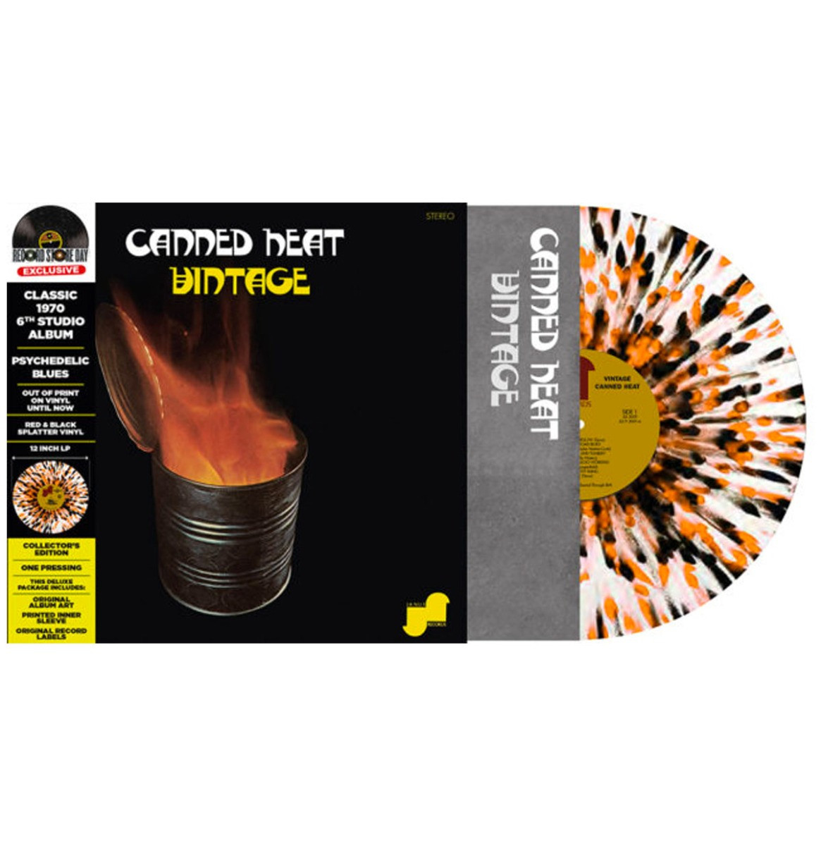 Canned Heat - Vintage (Gekleurd Vinyl) (Record Store Day 2023) LP