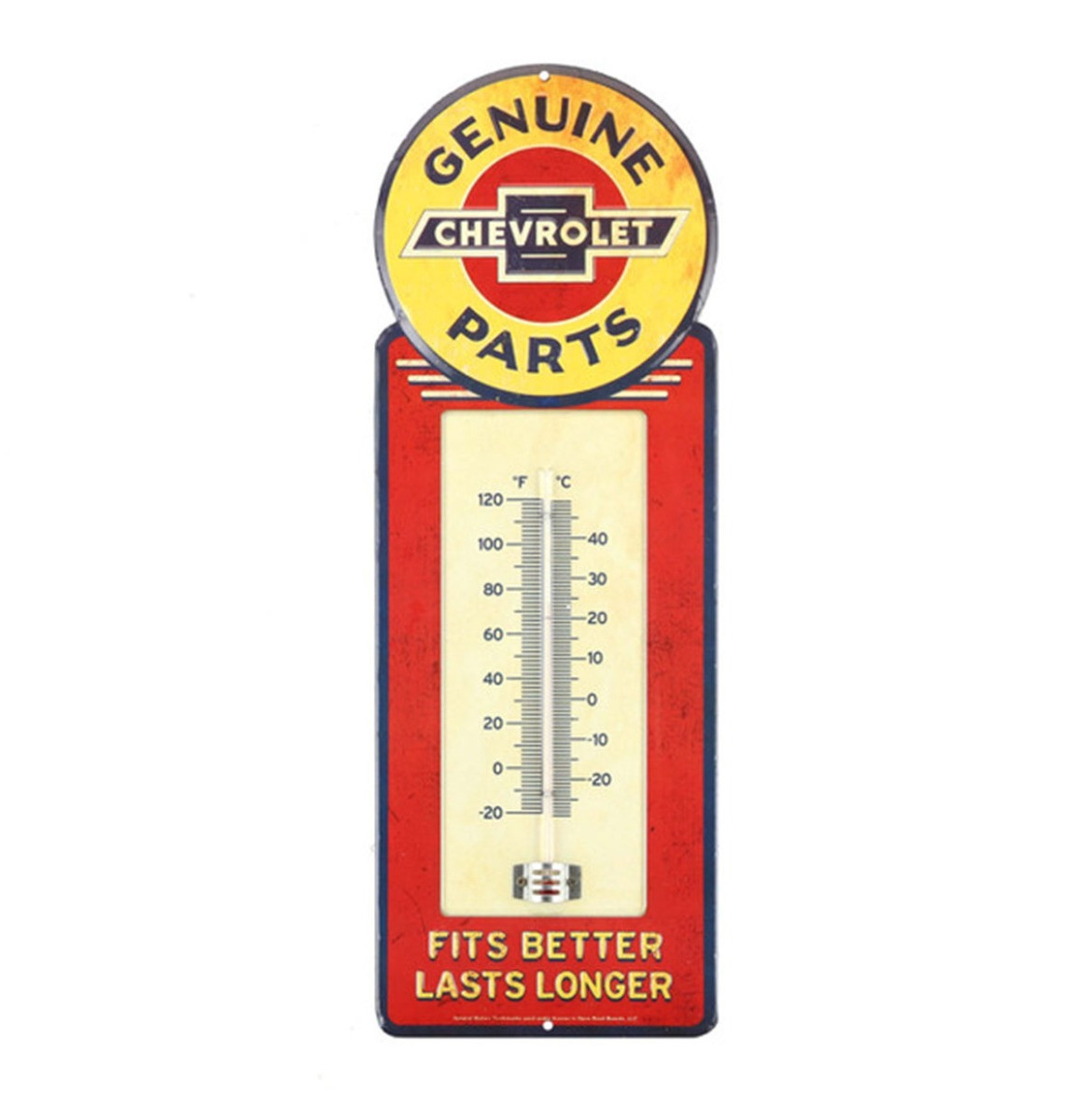 Chevrolet Genuine Parts Metalen Thermometer