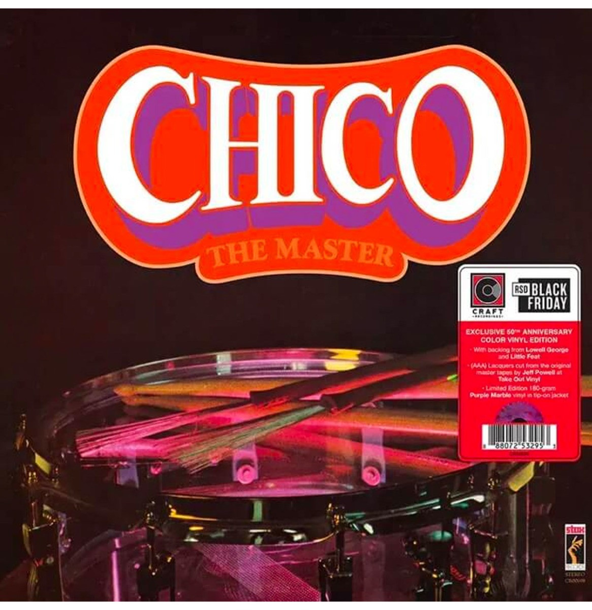 Chico Hamilton - Master: 50th Anniversary (Gekleurd Vinyl) (Record Store Day Black Friday 2023) LP