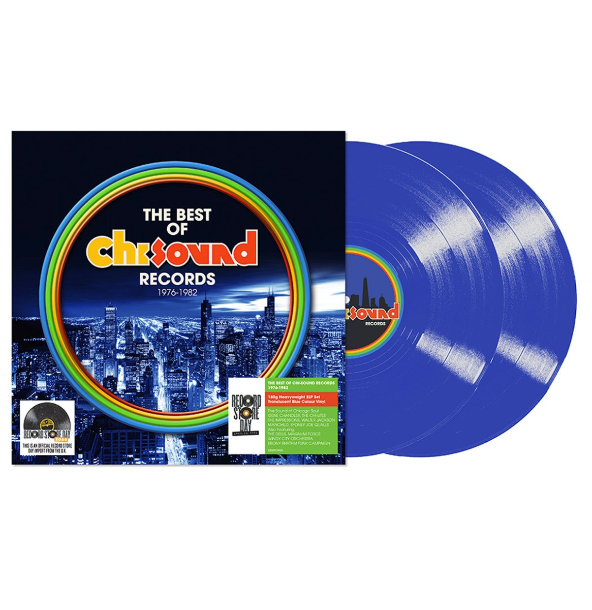 Various Artists - The Best Of Chi-Sound Records 1976-1983 2LP (Coloured Vinyl) (Record Store Day 2022)