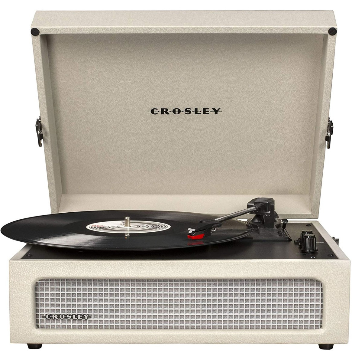 Crosley Voyager Portable Retro Platenspeler - Dune BLUETOOTH IN/OUT