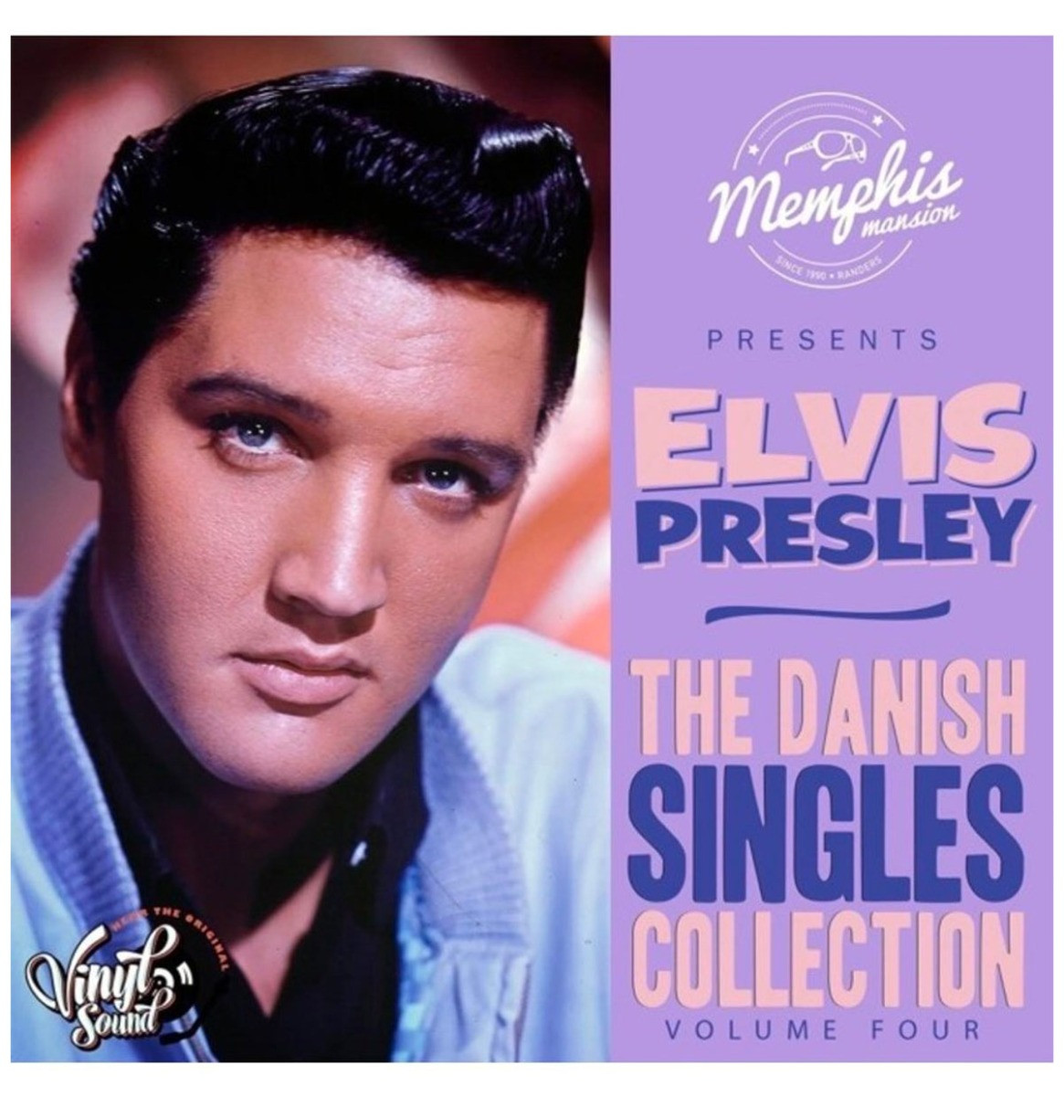 Elvis Presley: Danish Collection Volume 4 LP - ORANJE vinyl