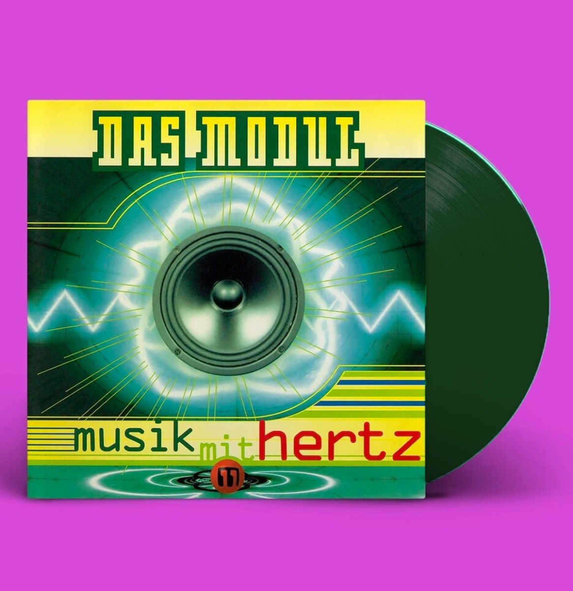 Das Modul - Musik Mit Herz LP Groen Vinyl ZEER GELIMITEERD