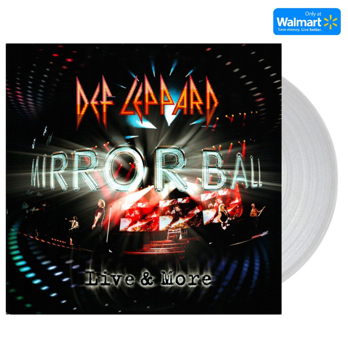 Def Leppard - Mirror Ball Live & More (Clear Vinyl) (Walmart Exclusive) 3LP