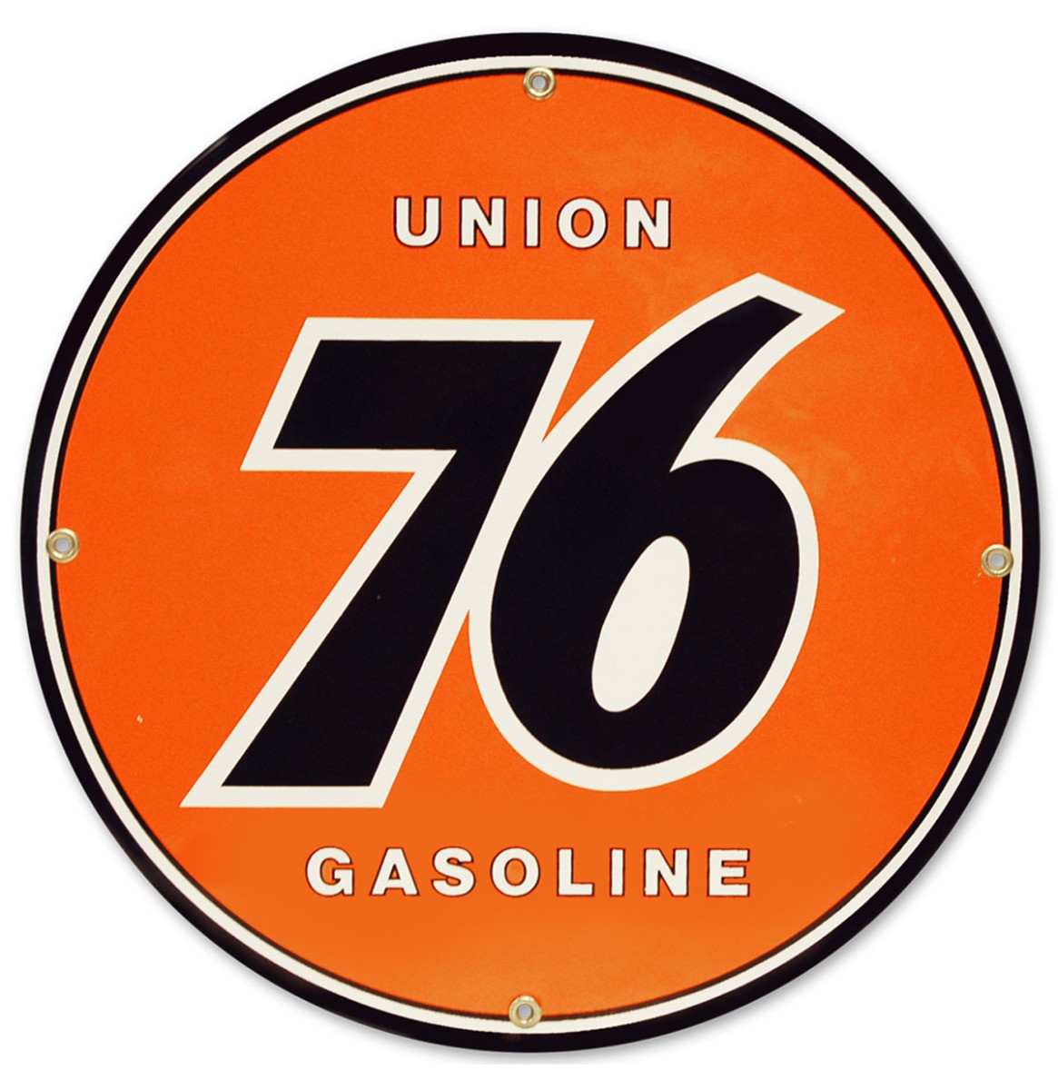 Union 76 Rond Emaille Bord 30 cm