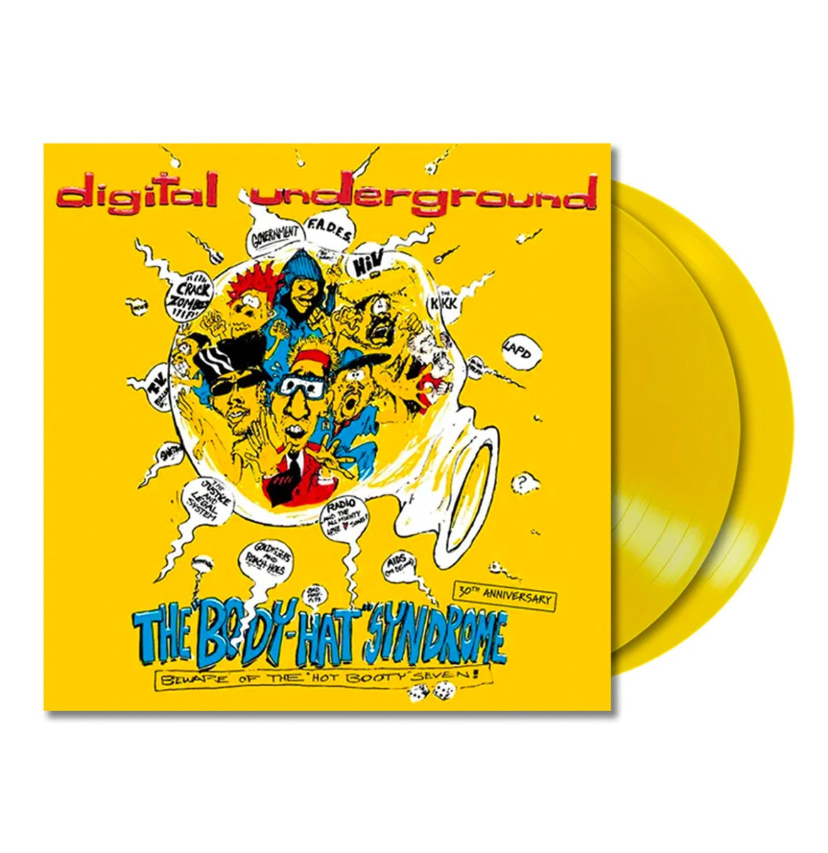 Digital Underground - Body Hat Syndrome (Gekleurd Vinyl) (Record Store Day Black Friday 2023) 2LP