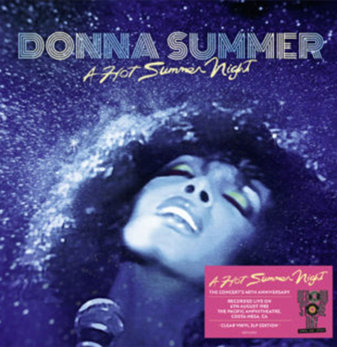 Donna Summer - A Hot Summer Night (Transparant Vinyl) (Record Store Day 2023) 2LP