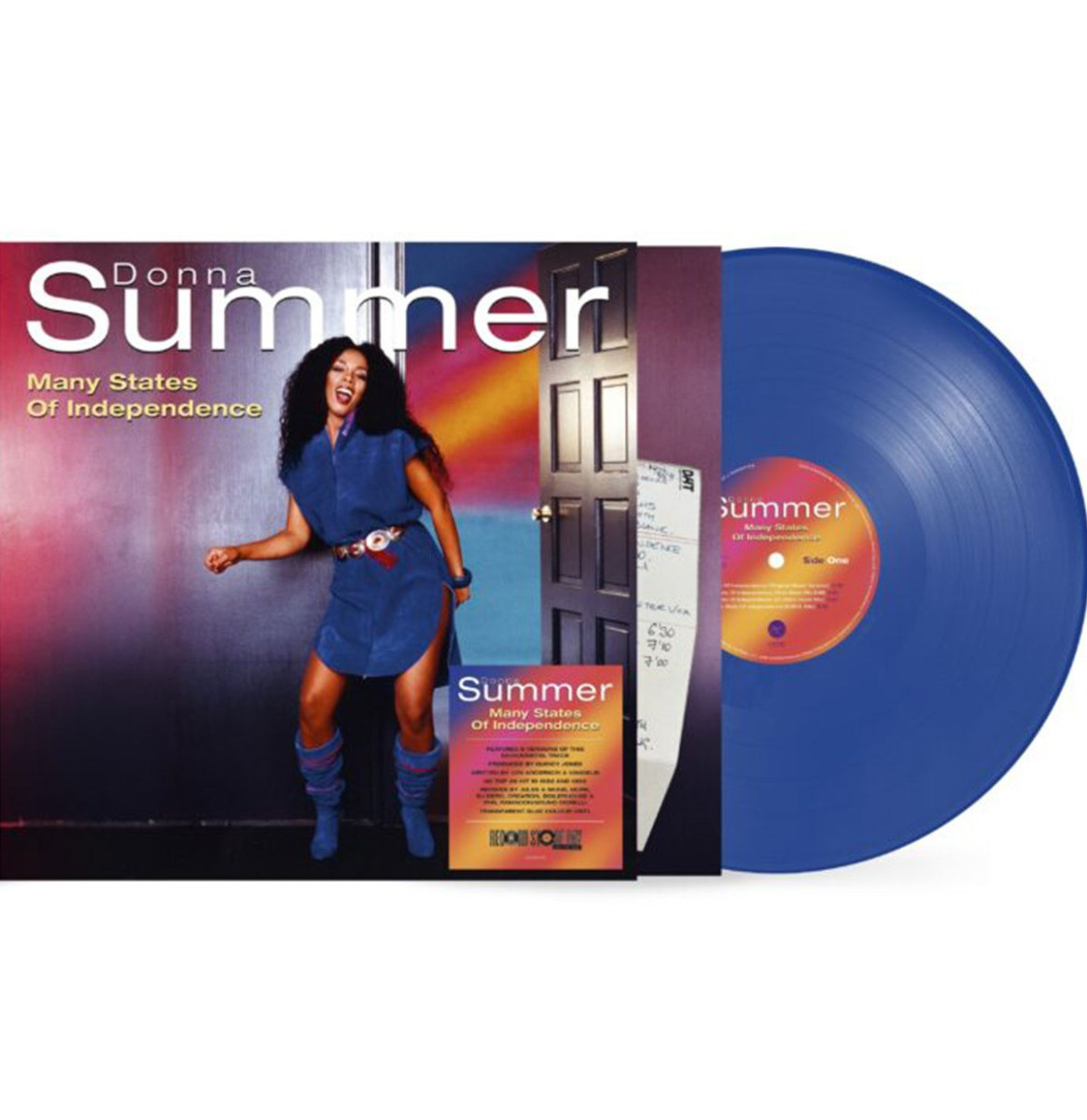 Donna Summer - Many States Of Independence (Blauw Vinyl)(Record Store Day 2024) LP