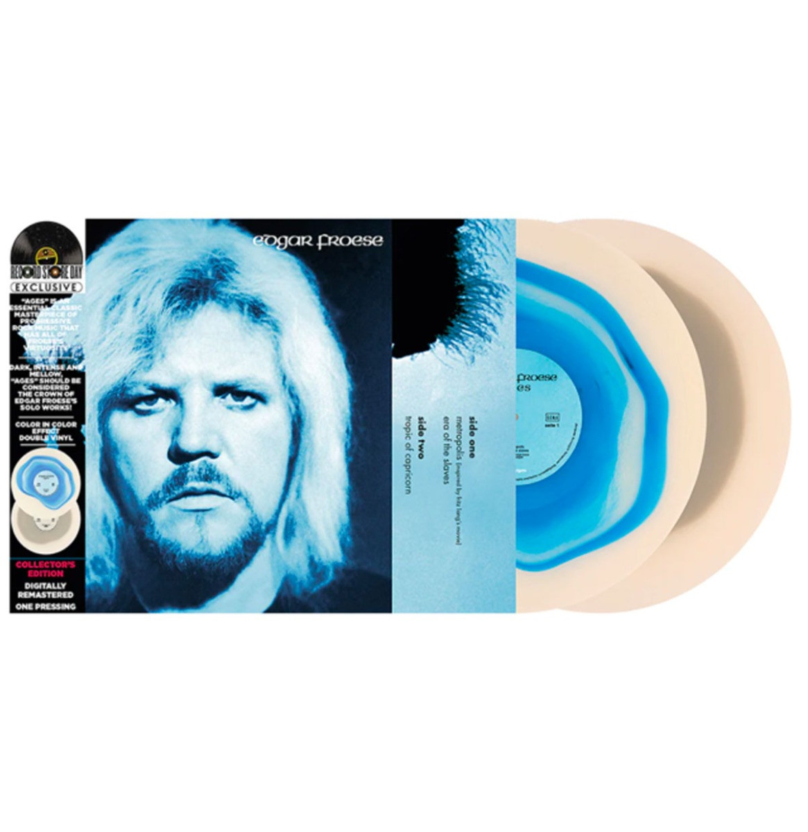 Edgar Froese - Ages (Gekleurd Vinyl) (Record Store Day 2023) 2LP
