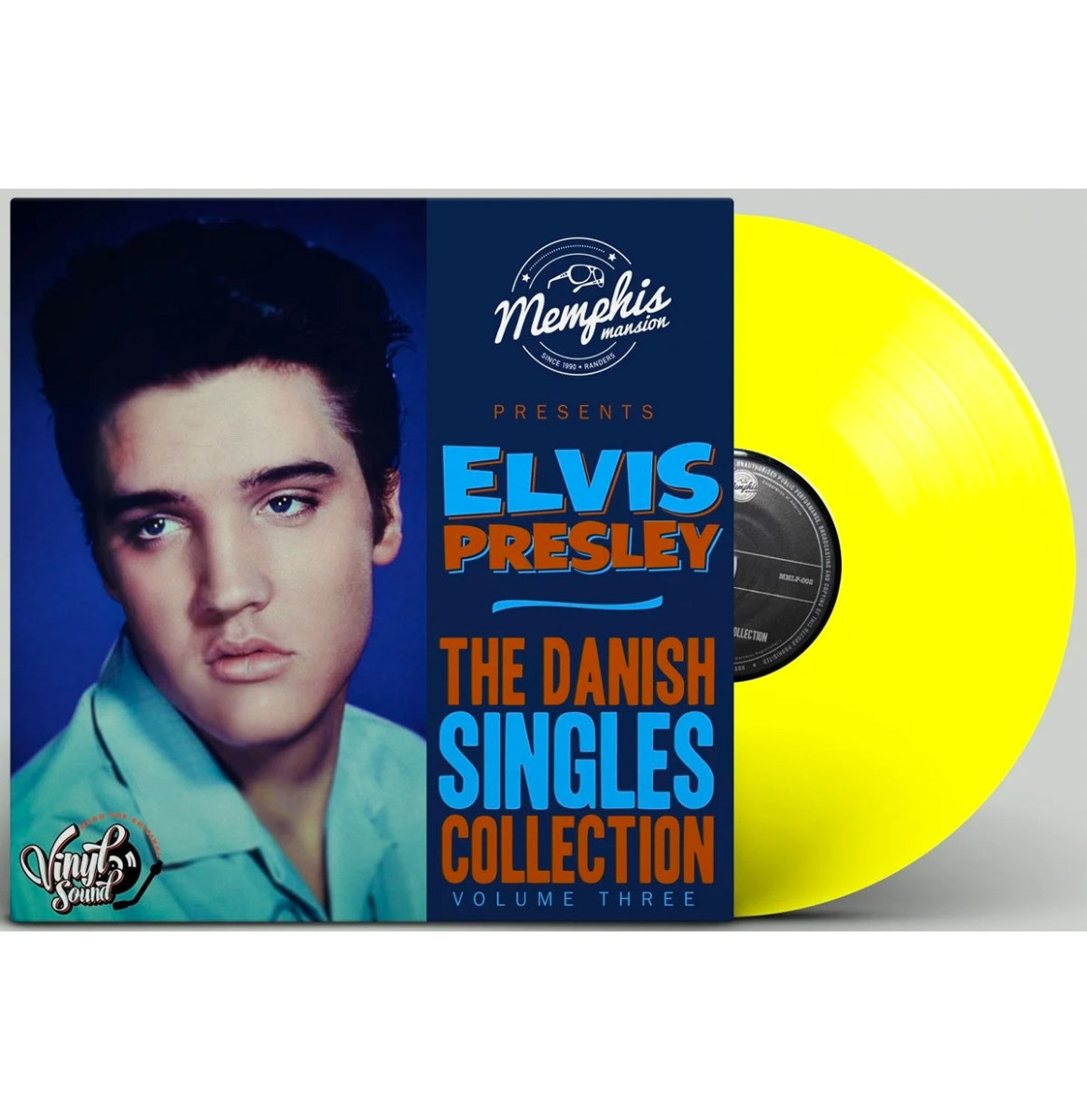 Elvis Presley - The Danish Singles Collection Vol. 3 - GEEL vinyl