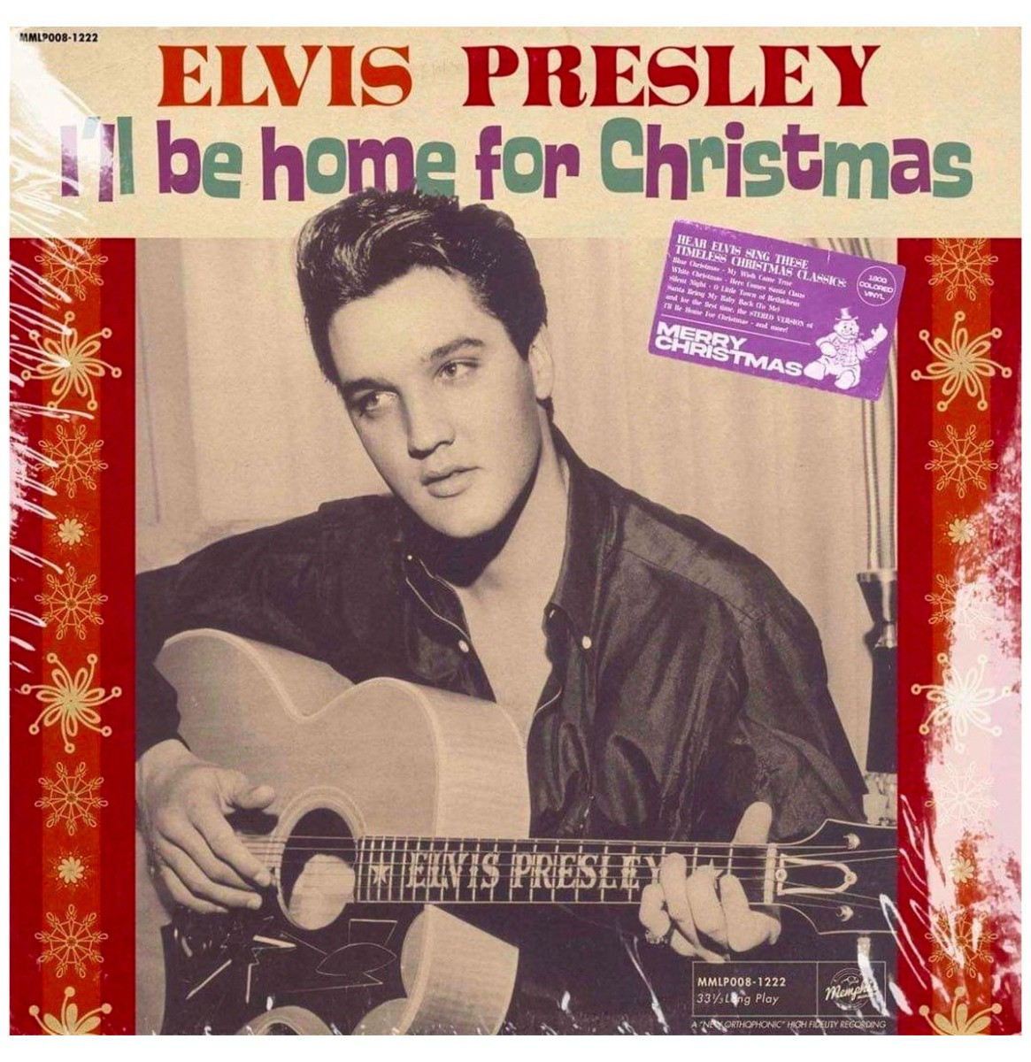 Elvis Presley - I&apos;ll Be Home For Christmas LP Paars Vinyl