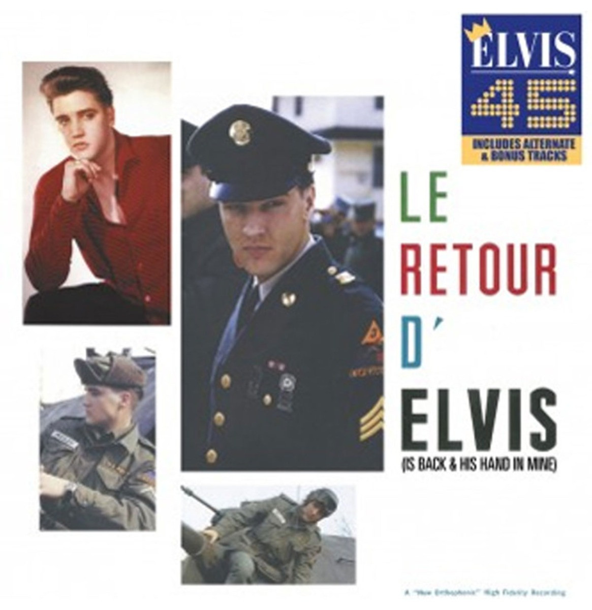 Elvis Presley - Le Retour D&apos; Elvis (Is Back & His Hand In Mine) 2CD