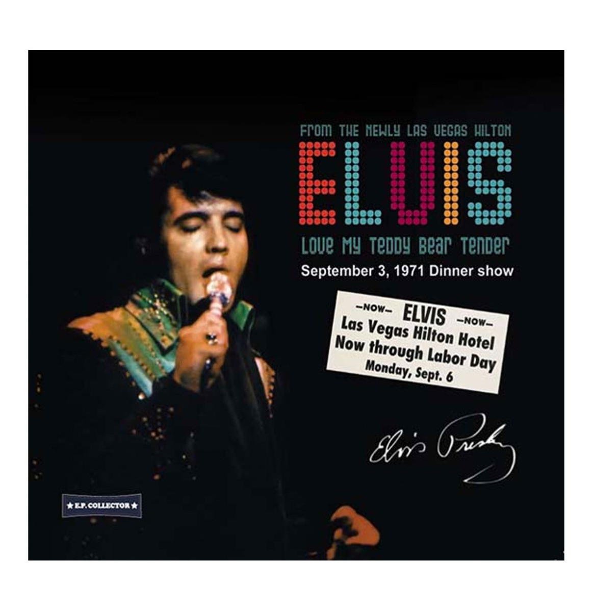 Elvis Presley - Love My Teddy Bear Tender CD