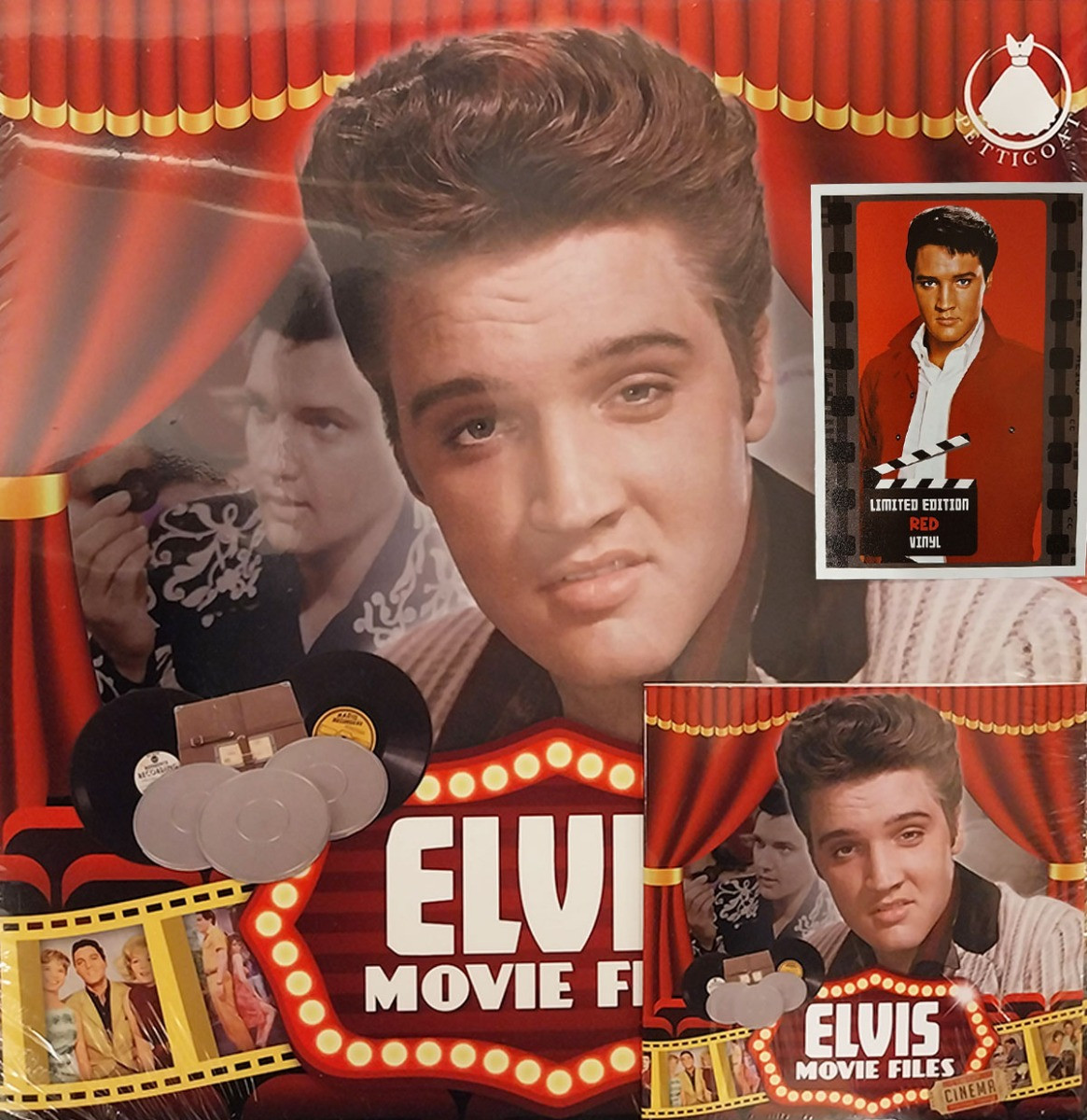 Elvis Presley - Movie Files Volume 3 (Rood Vinyl) LP + CD