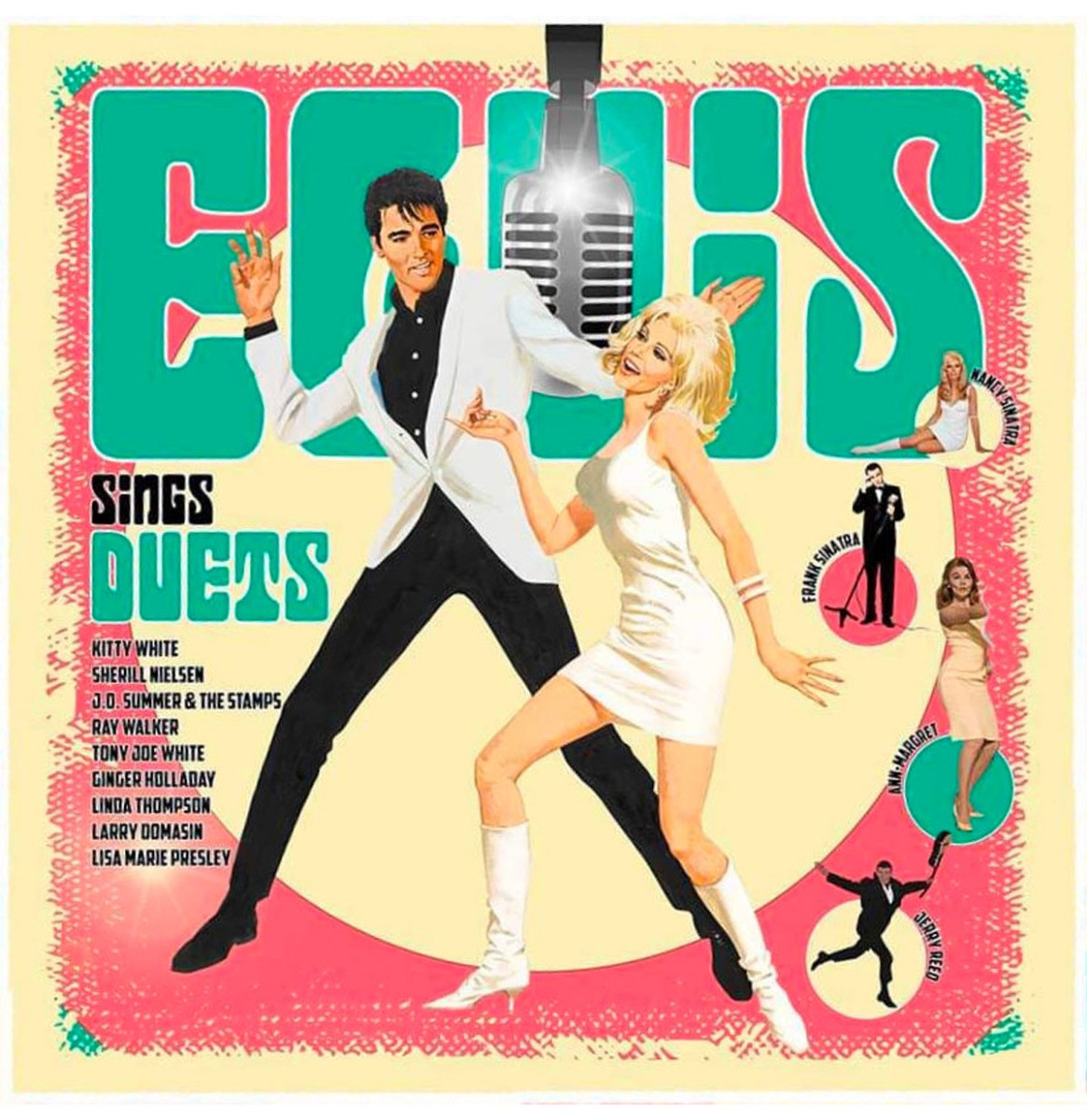 Elvis Presley - Elvis Sings Duets (Doorzichtig Vinyl) LP + CD