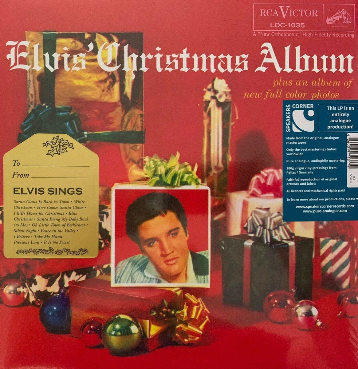 Elvis Presley - Elvis&apos; Christmas Album LP
