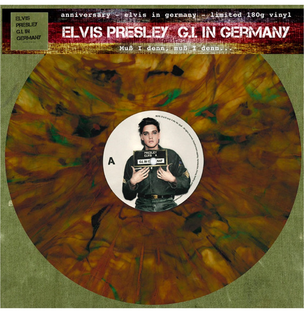 Elvis Presley - G.I. In Germany (Gekleurd Vinyl) LP