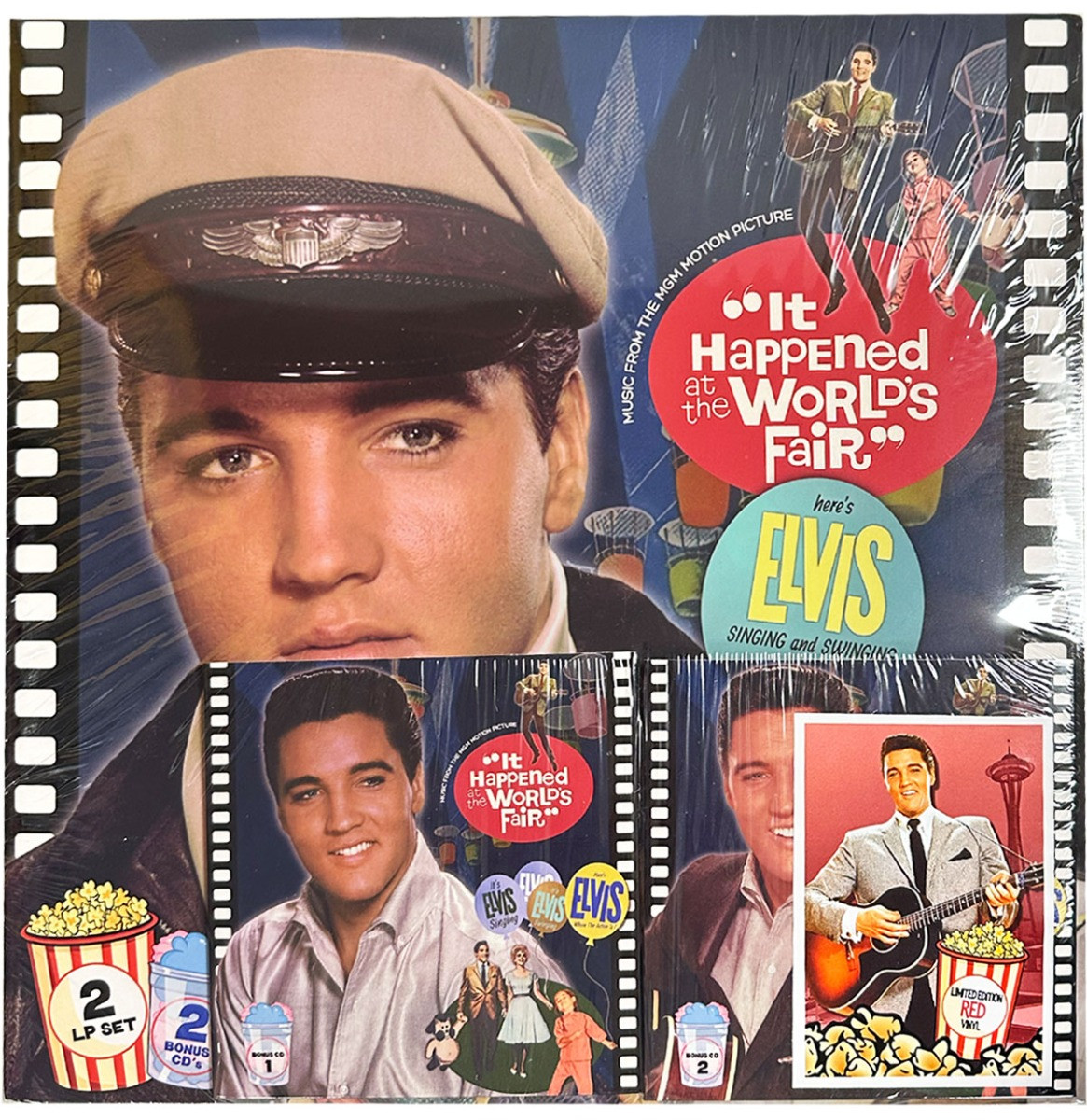 Elvis Presley - It Happened At The World&apos;s Fair (Rood Vinyl) 2LP + 2CD