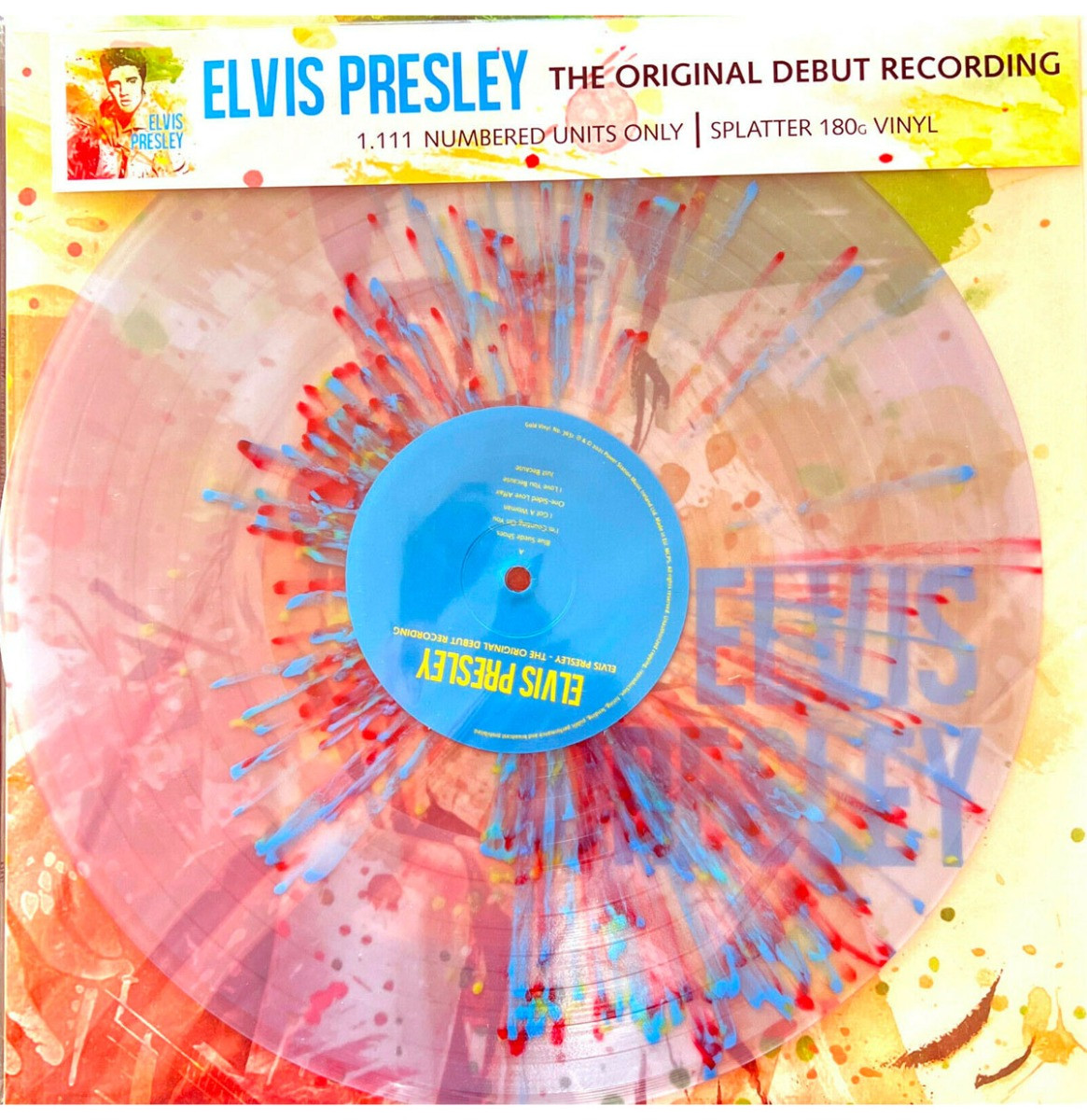 Elvis Presley - The Original Debut Recording (Crystal Vinyl) LP