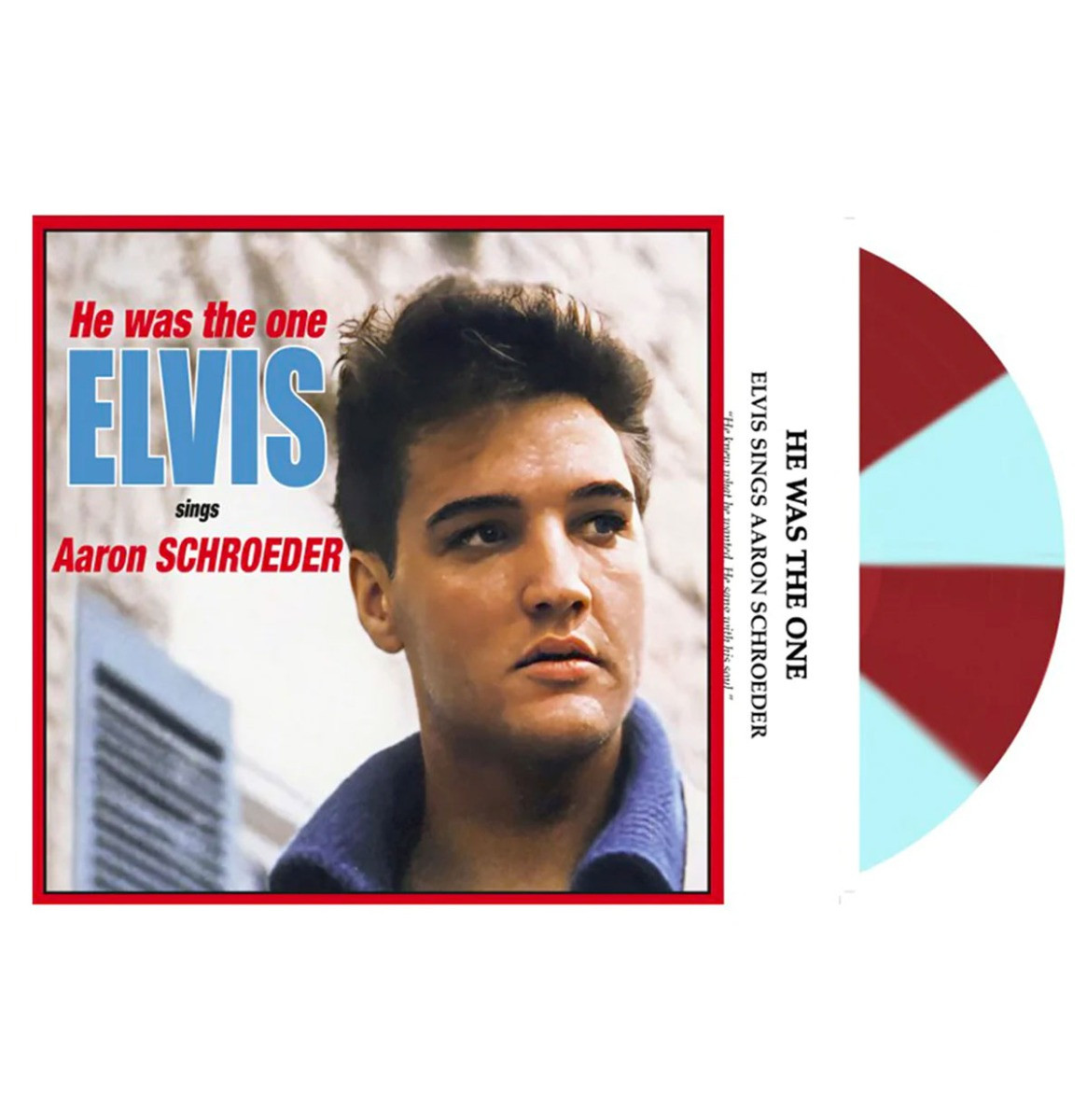Elvis Presley - He Was The One: Elvis Sings Aaron Schroeder (Gekleurd Vinyl) (Record Store Day 2023) LP