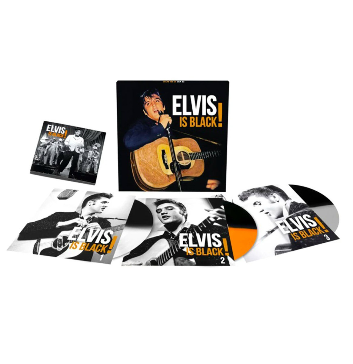 Elvis Presley - Is Black! (Gekleurd Vinyl) (Record Store Day 2023) 3LP