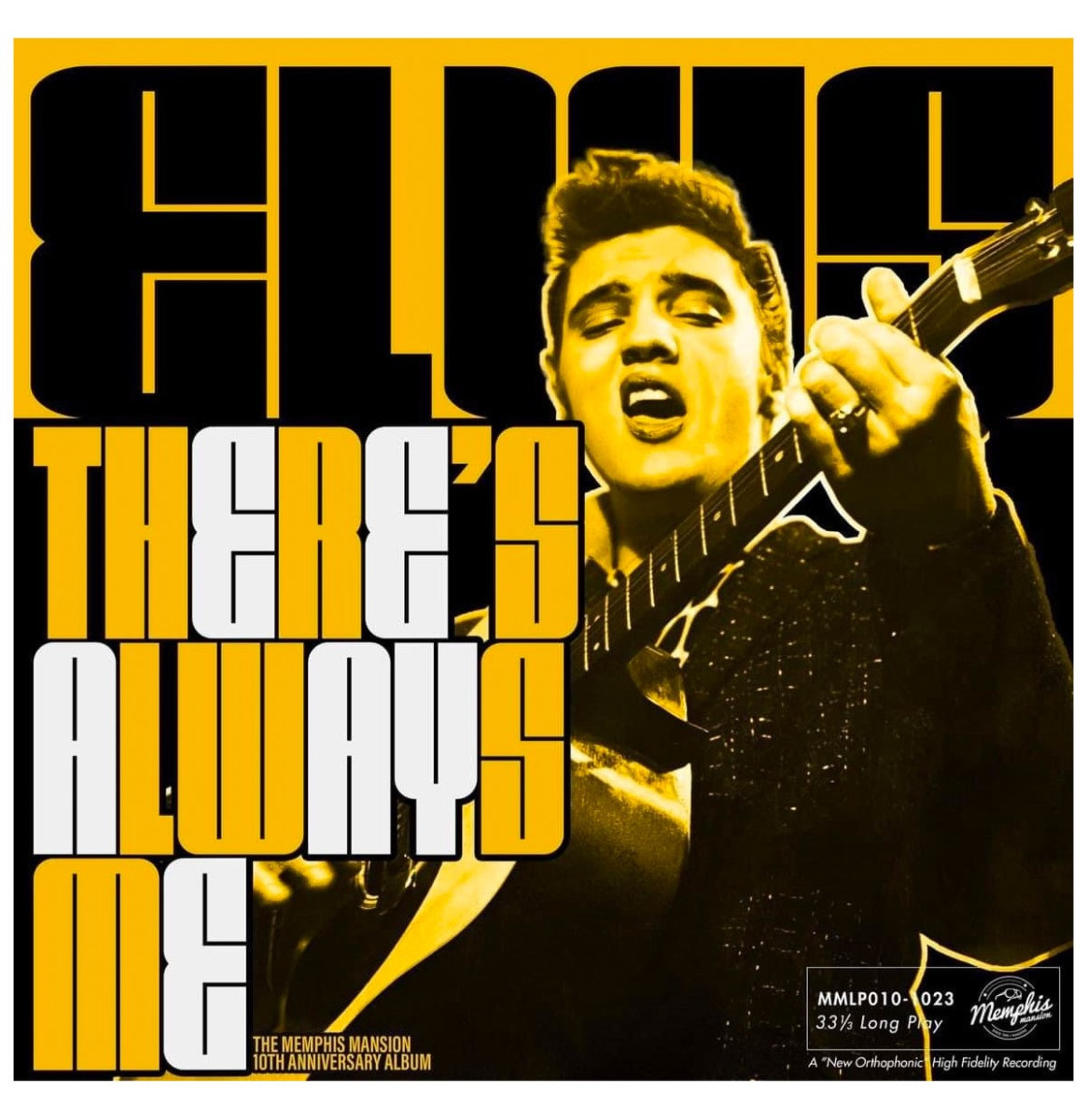 Elvis Presley - There&apos;s Always Me LP GEEL - SWIRL Vinyl