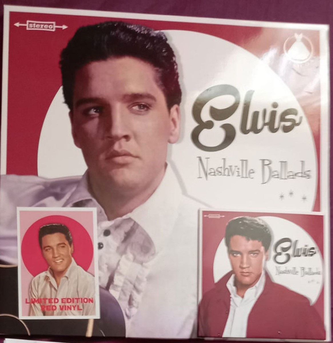 Elvis Presley - Nashville Ballads (Rood Vinyl) LP + CD