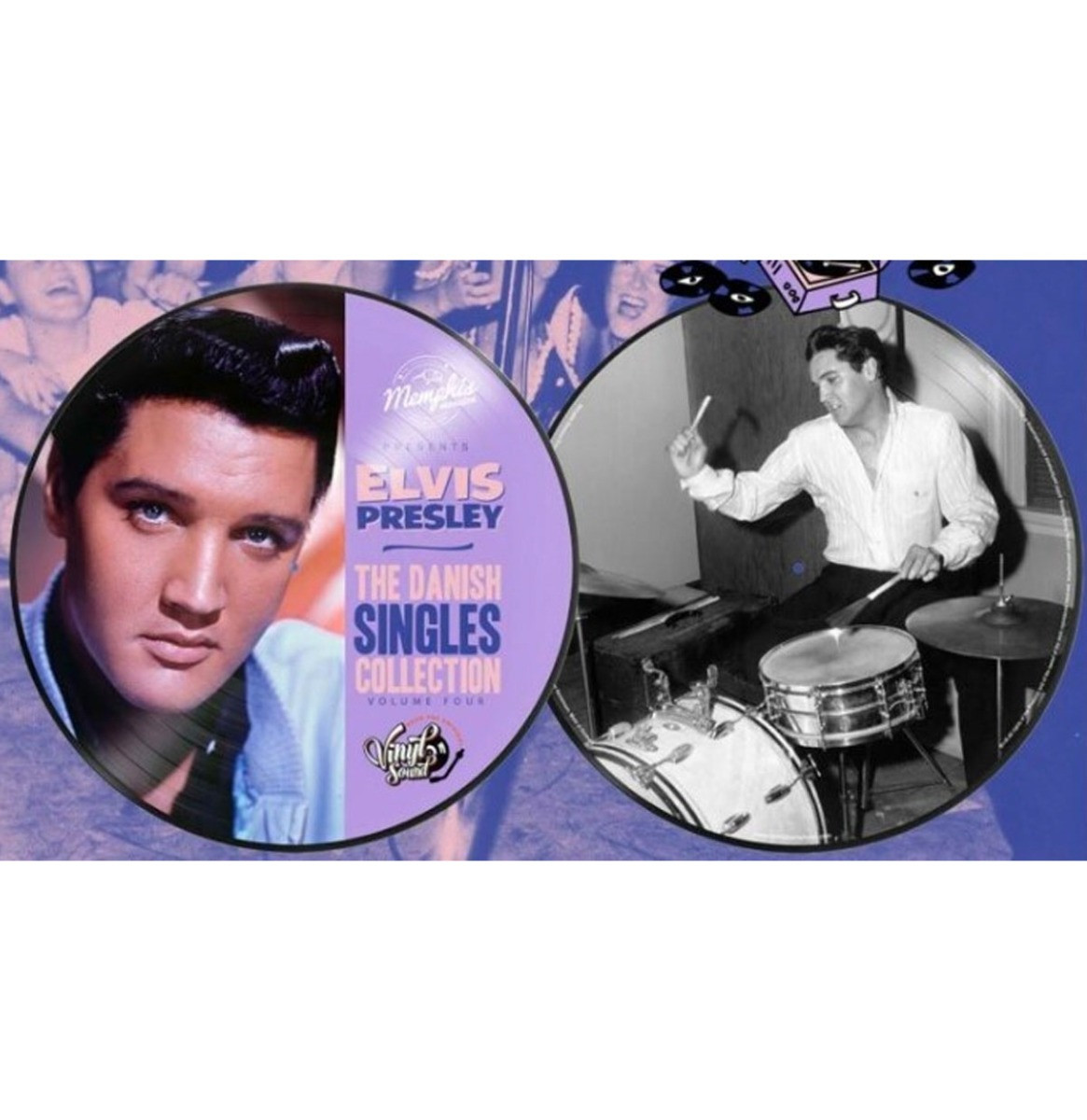 Elvis Presley - The Danish Singles Collection Vol. 4 Picture Disc