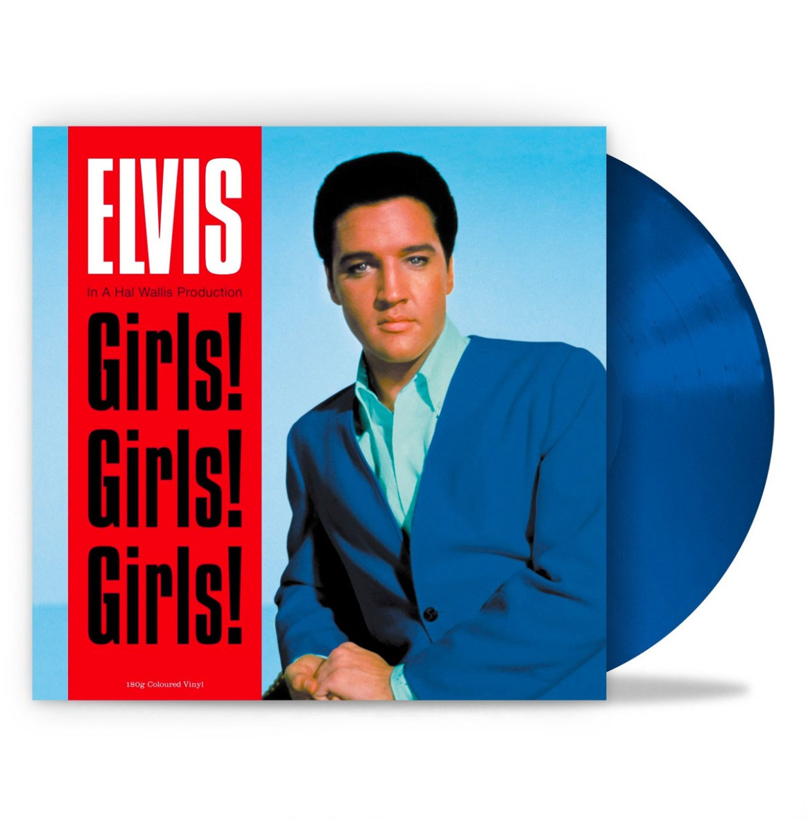 Elvis Presley - Girls! Girls! Girls! (Blauw Vinyl) LP