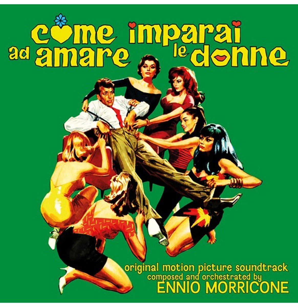 Binnenkort! Soundtrack: Ennio Morricone - Come Imparai Ad Amare Le Donne (Doorzichtig Groen Vinyl) (Record Store Day 2024) LP
