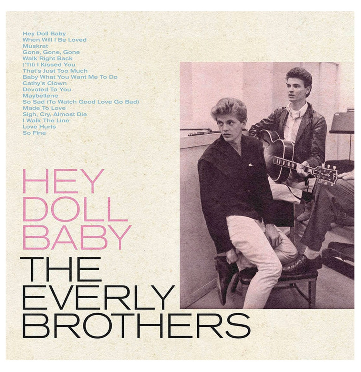 Everly Brothers - Hey Doll Baby LP (Gekleurd Vinyl) (Record Store Day 2022)