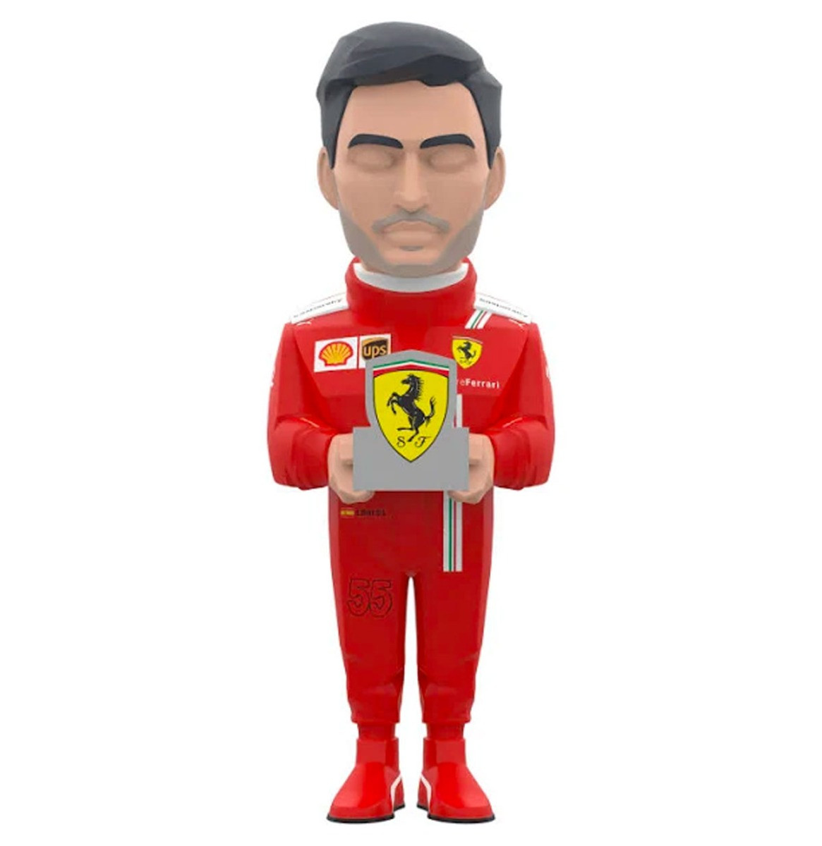 F1 2021: Carlos Sainz Ferrari PVC Figuur